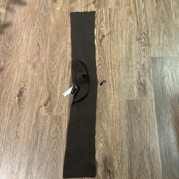 Zara 100% wool collard scarf one size - Picture 4 of 4